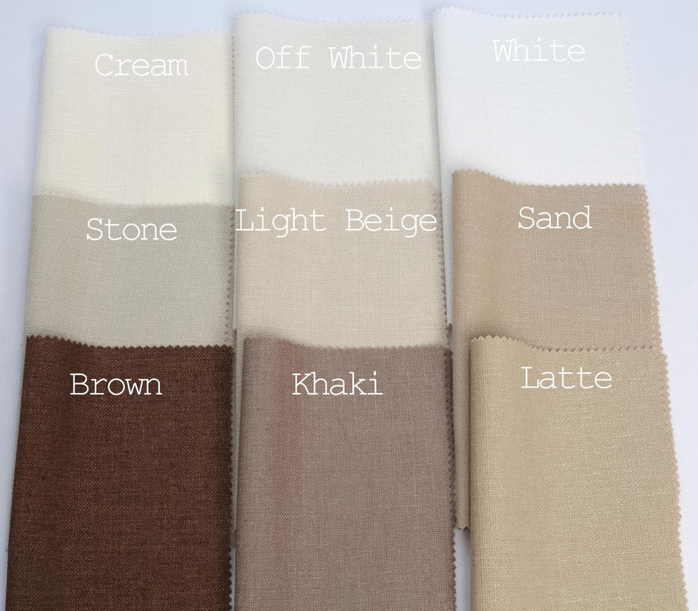 Extra Wide Linen Curtains for living room, Bedroom, 22 Colors, Curtains For Sliding Door, Rod Pocket, Grommet, Hook/Ring