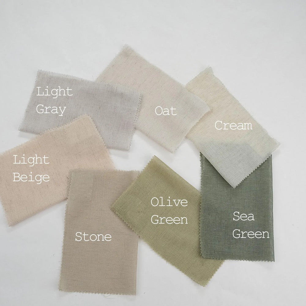 Extra Wide Linen Sheer Curtains for living room, Custom Size Drapery panels for bedroom, Rod Pocket, Sheer Curtain For Track